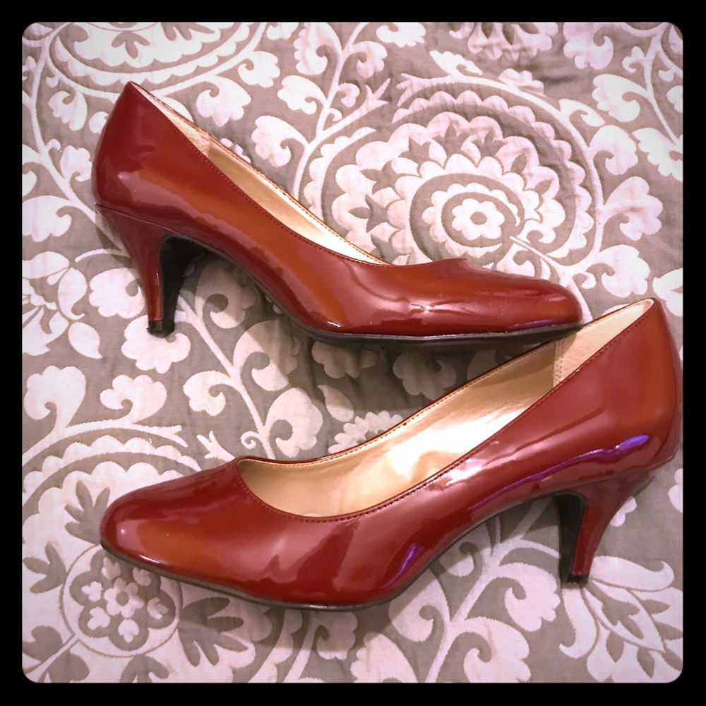 Alfani Step n Flex Red Patent Heels
