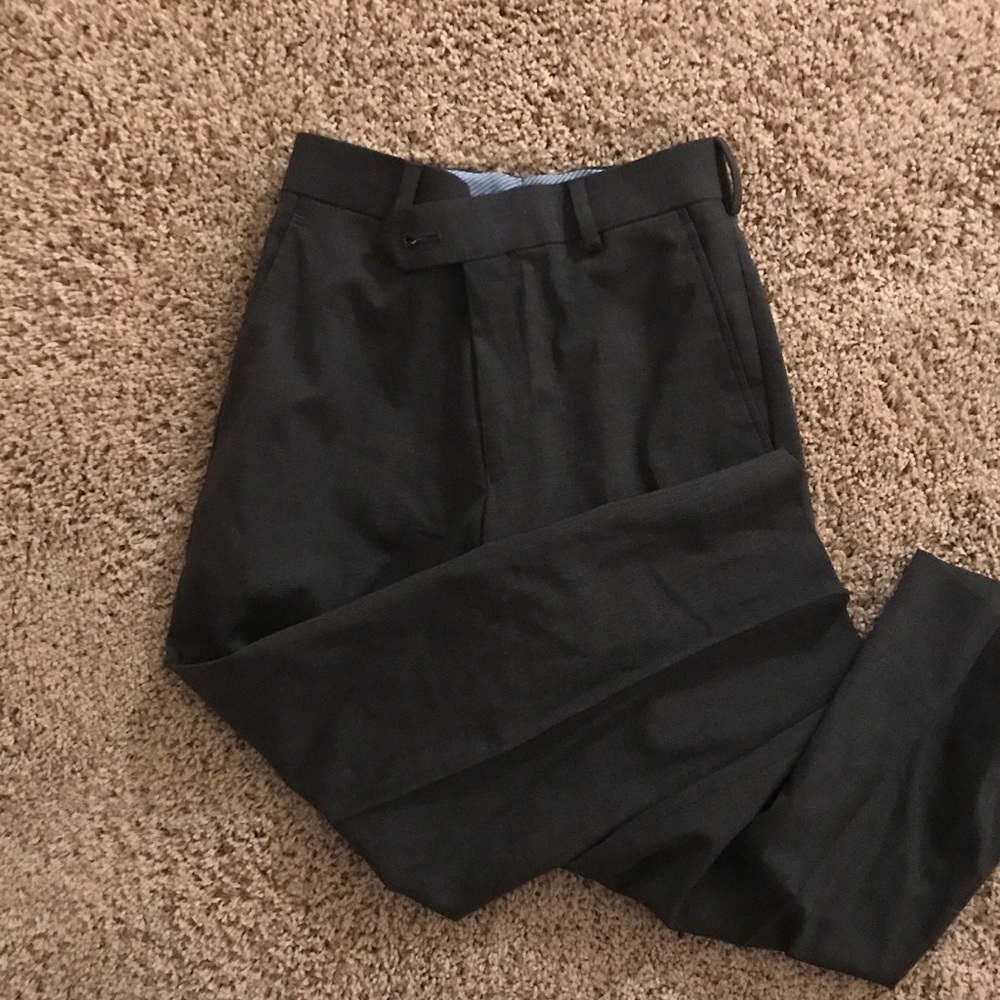Boys dress pants, gray, size 8