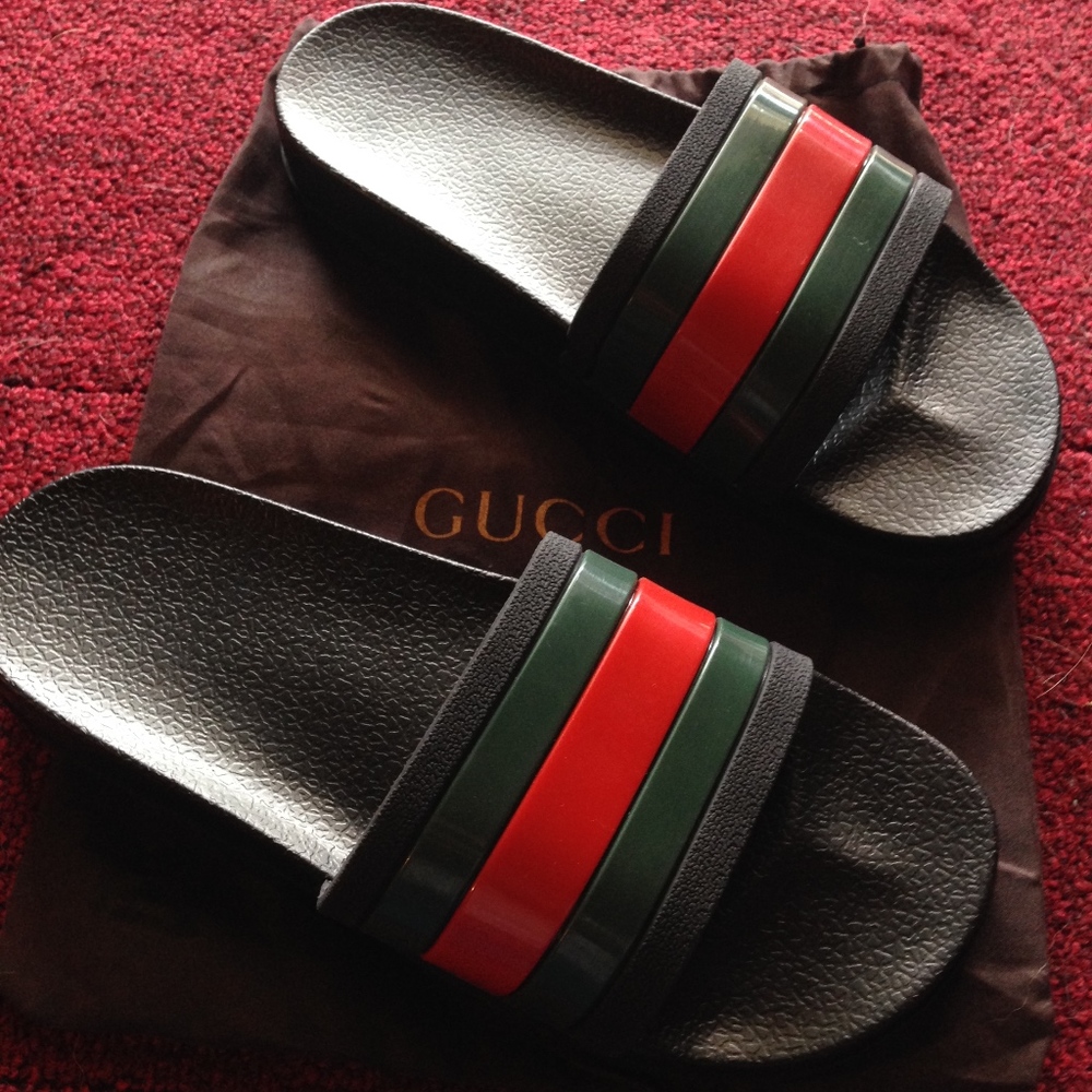 Gucci Web slide sandal