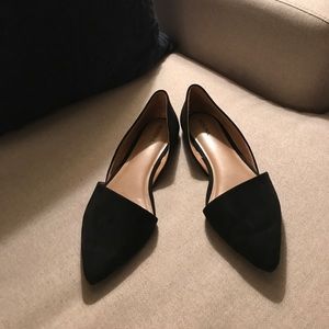 Merona black flats