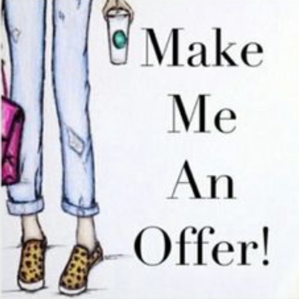 I accept most offers 💕😊🌷