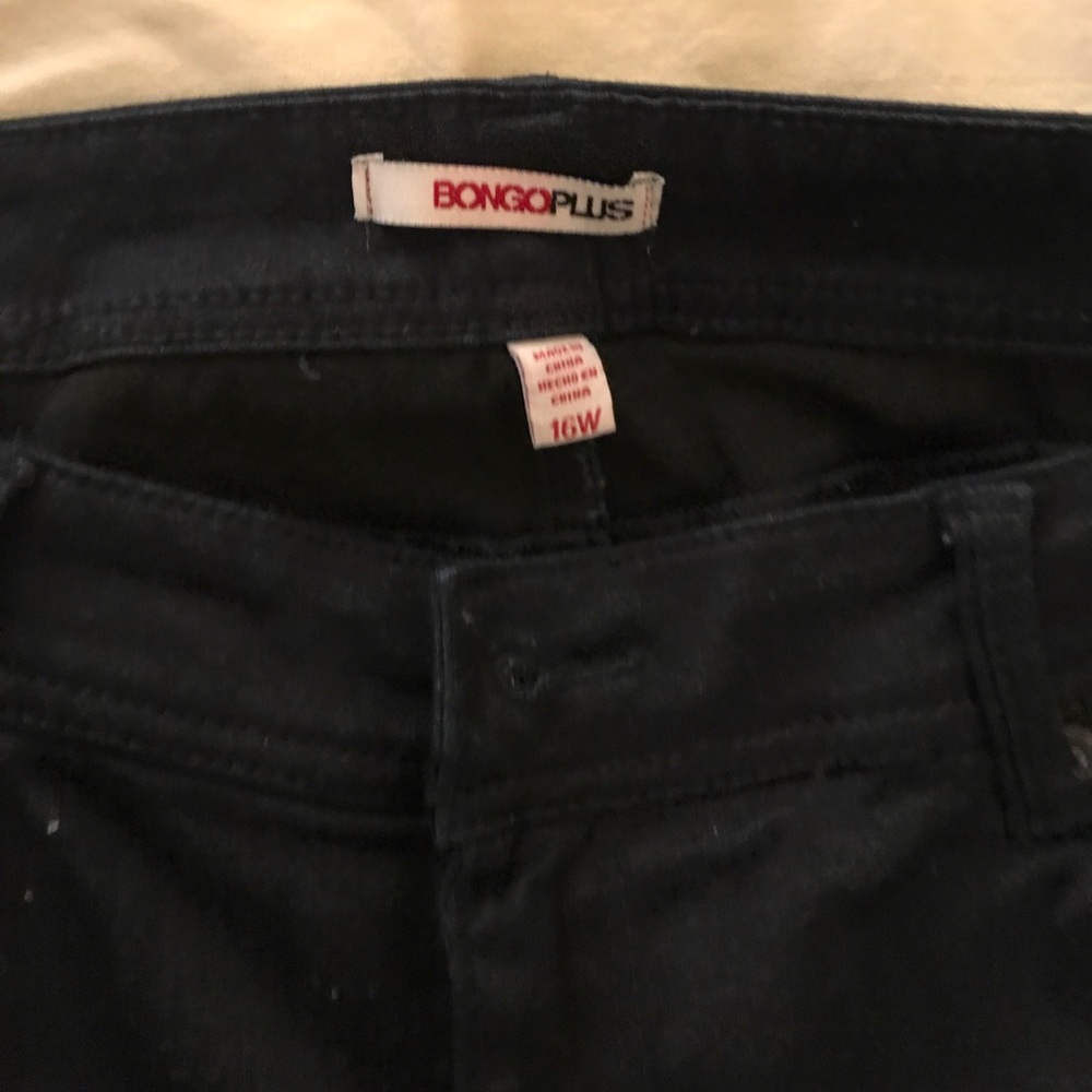 Dark blue pants