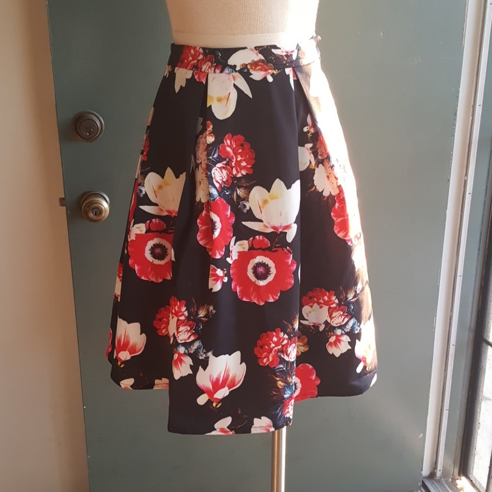 Floral skirt