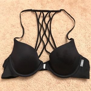 black sunnie demi aerie bra