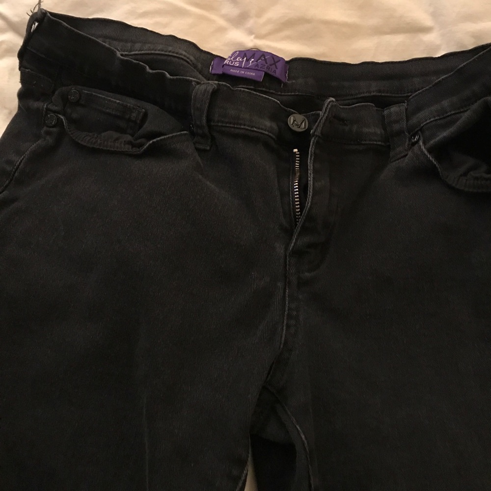 Black stretch jeans