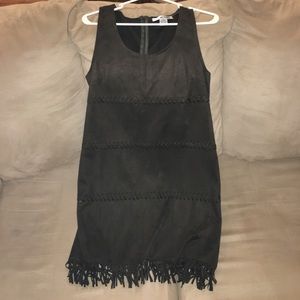 Brown fringe dress