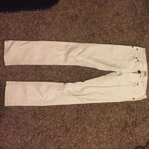 White free people jeans