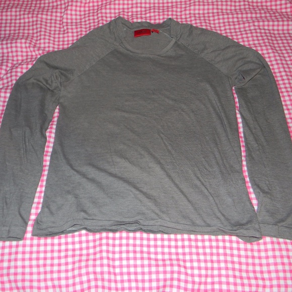 HUGO Hugo Boss Striped Long Sleeve Top - Picture 2 of 5