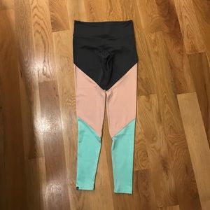 Onzie Colorblock Yoga Pants