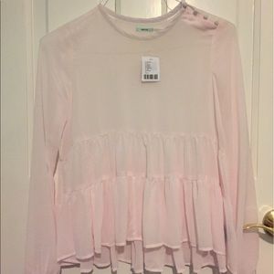 *NEW* Urban Outfitters Babydoll Long Sleeve Shirt