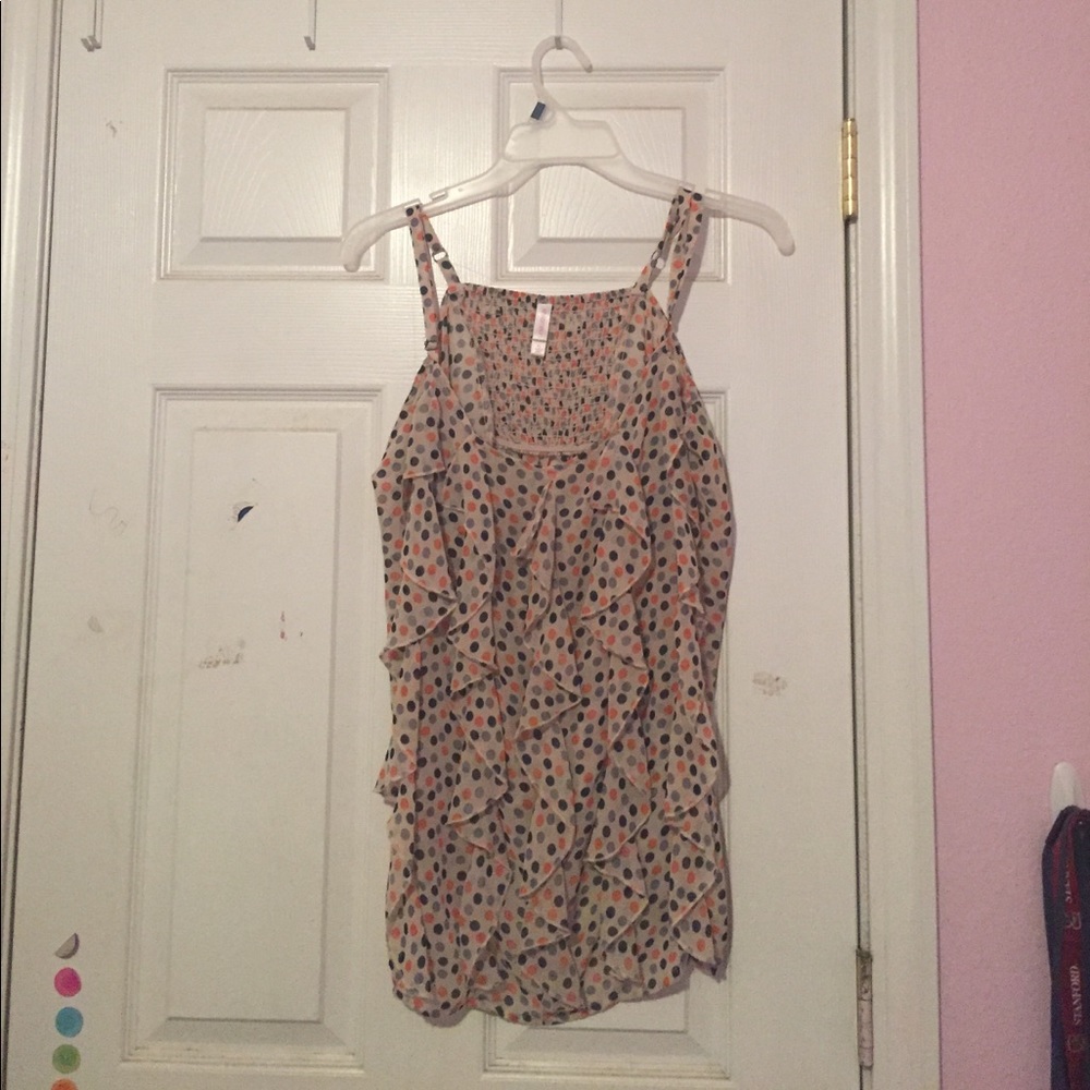Spaghetti strap shirt