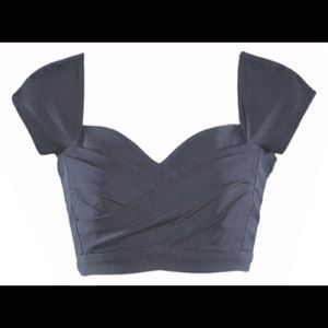 Stop Staring Paulette Crop Top sz Large