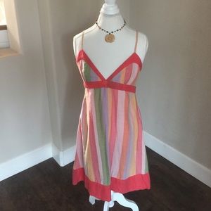 Multi-colored sun dress