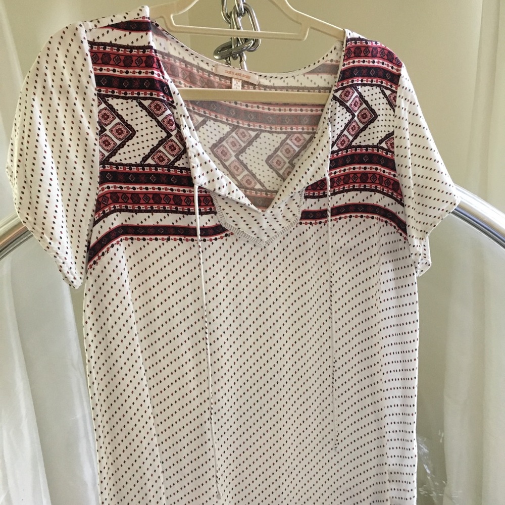 SKIES ARE BLUE baby dolly style top