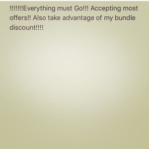 USE THE OFFER BUTTON!!