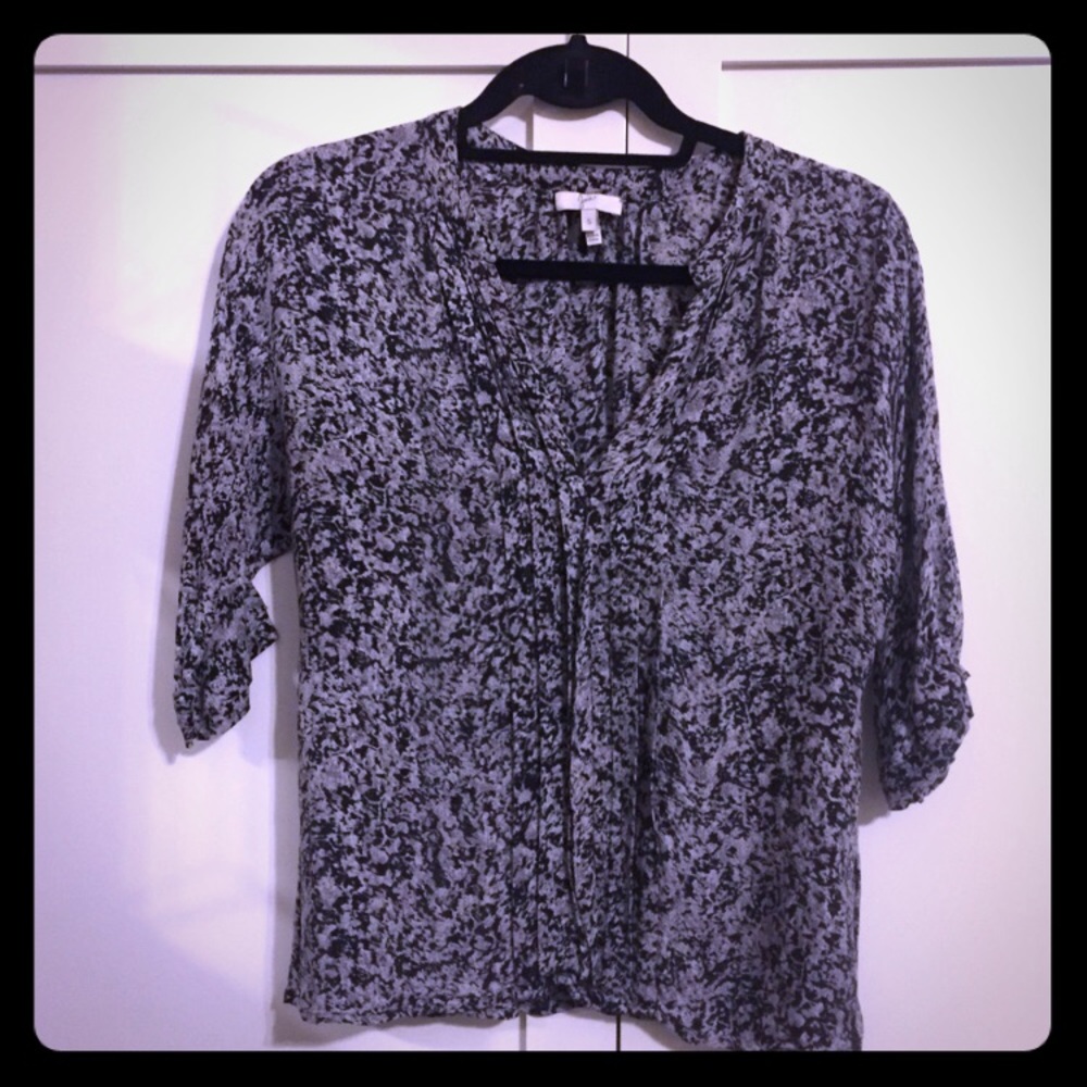 Grey and white spackled Joie Marru Top