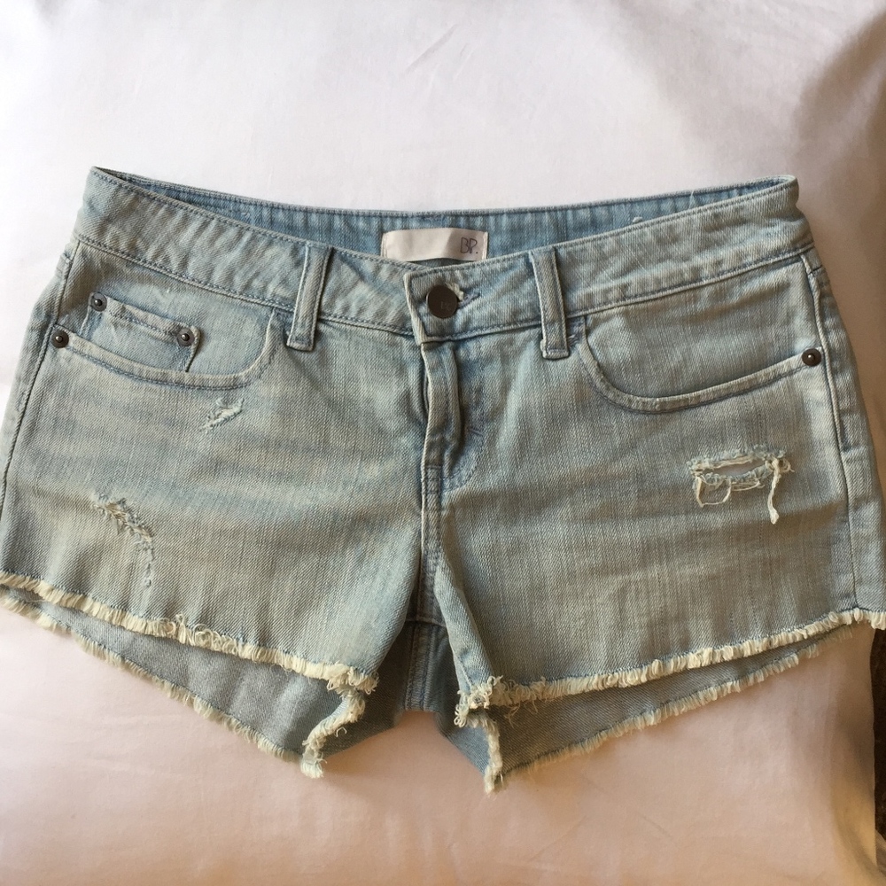 Brass Plum Jean Shorts