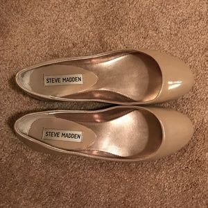 Nude Steve Madden flats