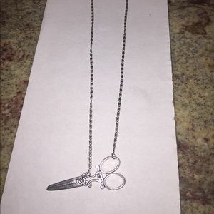 Cute shears necklace
