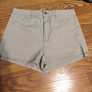 Khaki shorts
