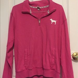 PINK Sweatshirt with Logo