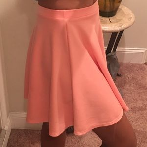 Pink skate skirt