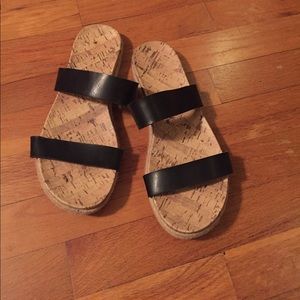Black sandals