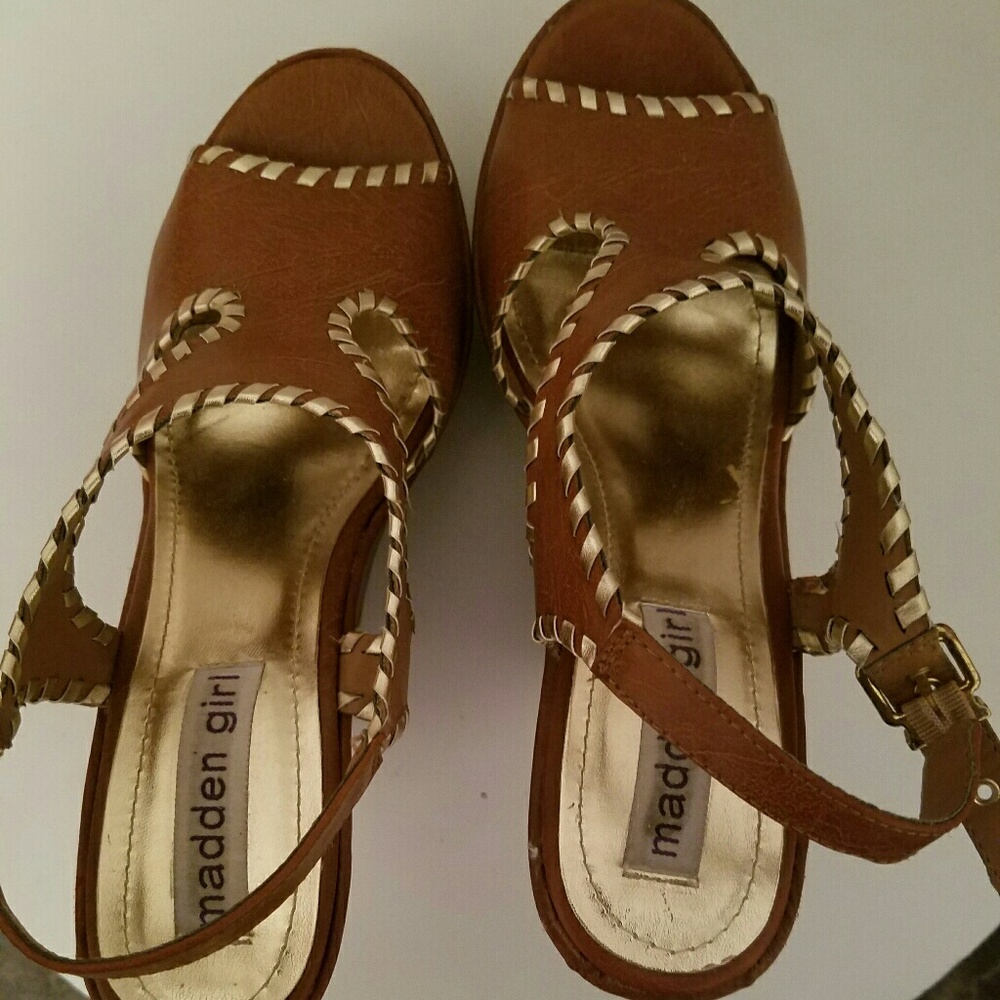 wedge heels shoes Worn only 2x great condition