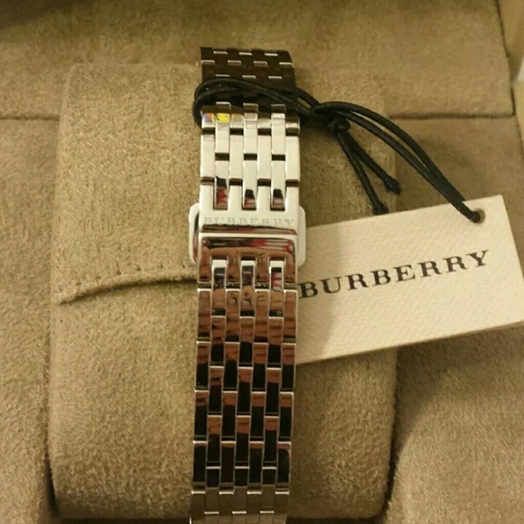 Brand NWT Burberry Swiss Stainless Steel Watch