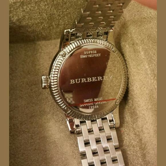 Brand NWT Burberry Swiss Stainless Steel Watch main image 4