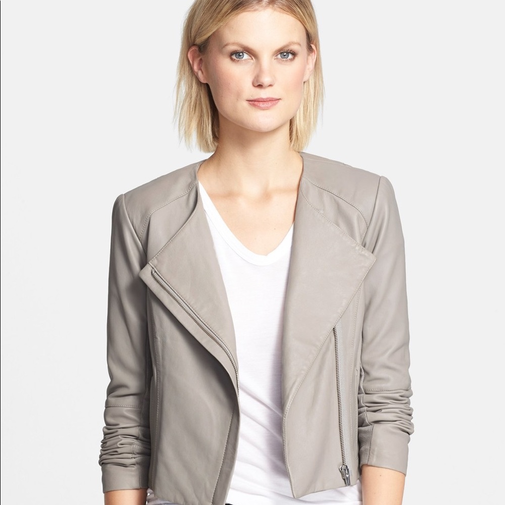 Veda Dali lambskin leather jacket