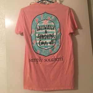 simply southern preppy t shirt