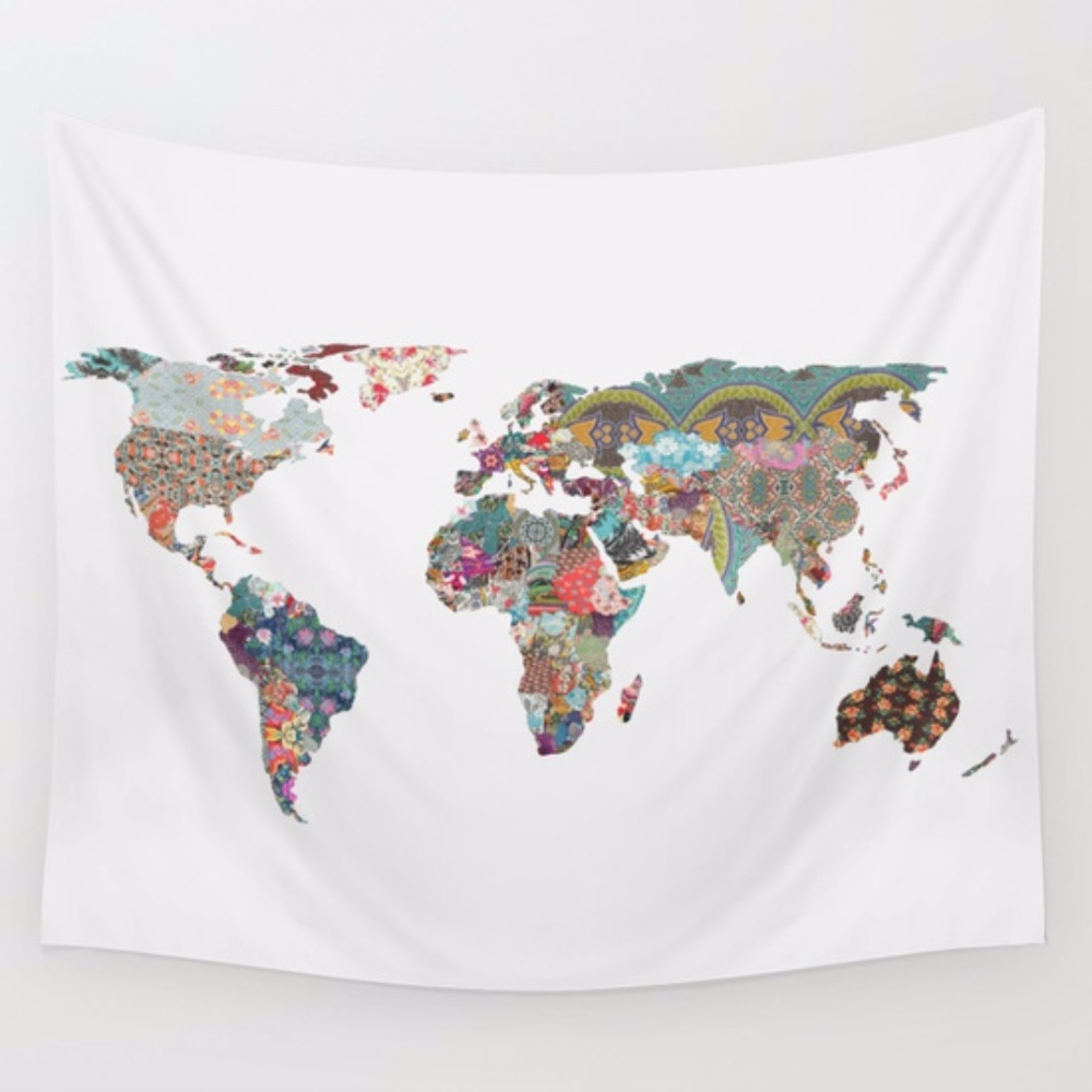 Map Tapestry Society6