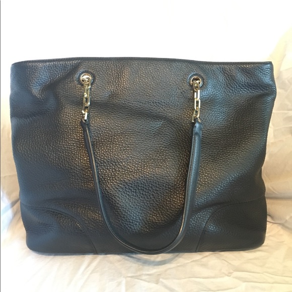 Tory Burch Pebbled Leather Tote (sold out) - Picture 2 of 8