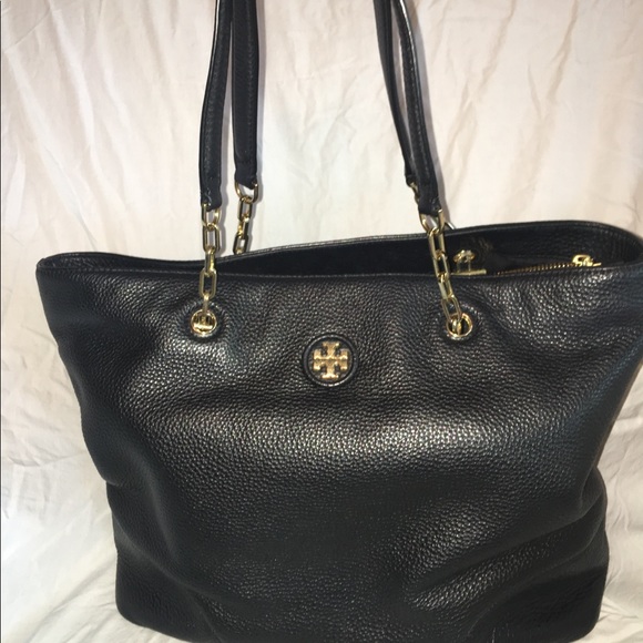 Tory Burch Pebbled Leather Tote (sold out) - Picture 4 of 8