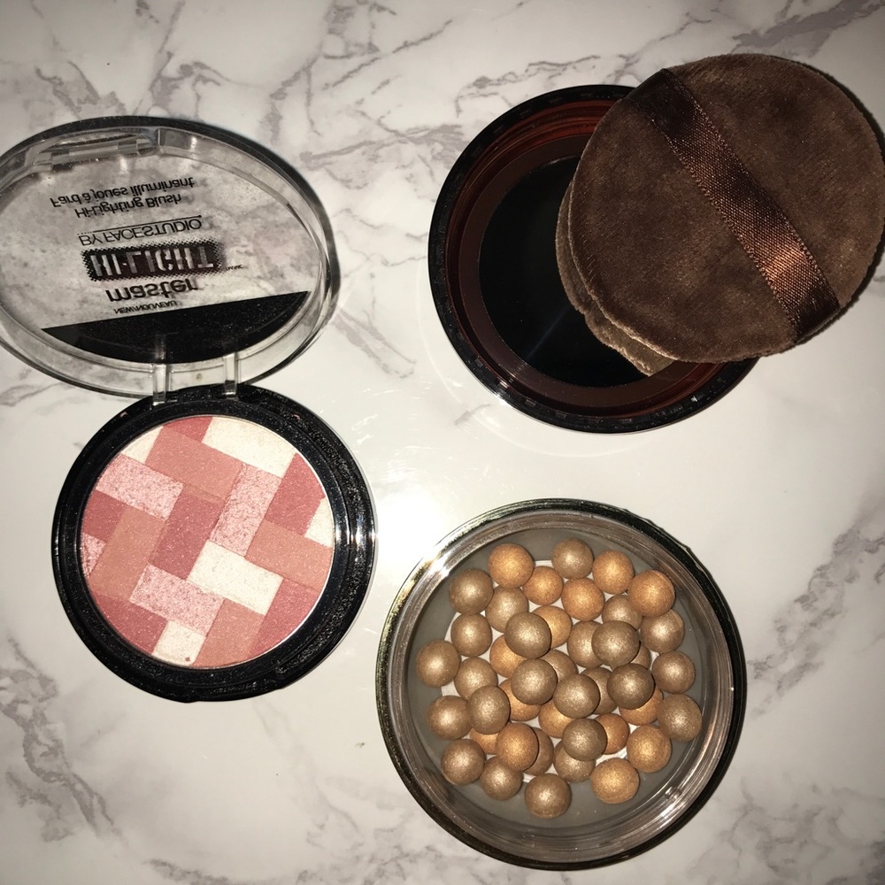 Highligter & bronzer w/ extra