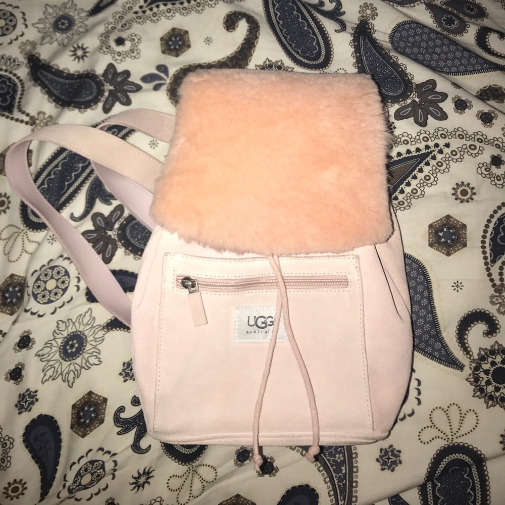 PINK UGG MINI BACKPACK
