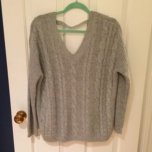 Grey oversized urban outfitters sweater