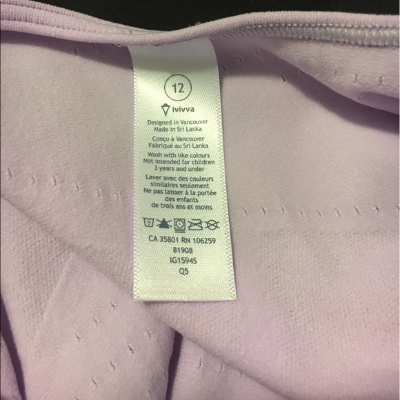 Ivivva Warp to the Future Tank, Size 12 - Picture 5 of 5