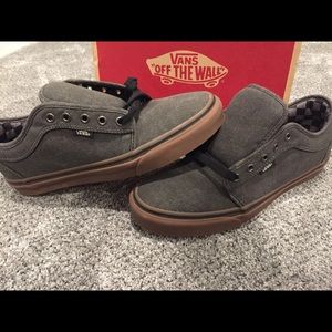 Vans Dark Grey with Gum sole
