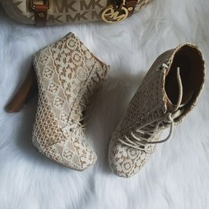 Charlotte Russe ankle booties