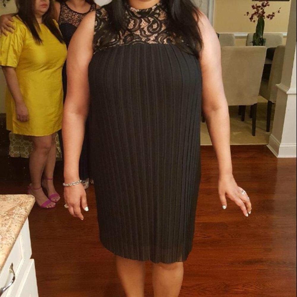 black dress
