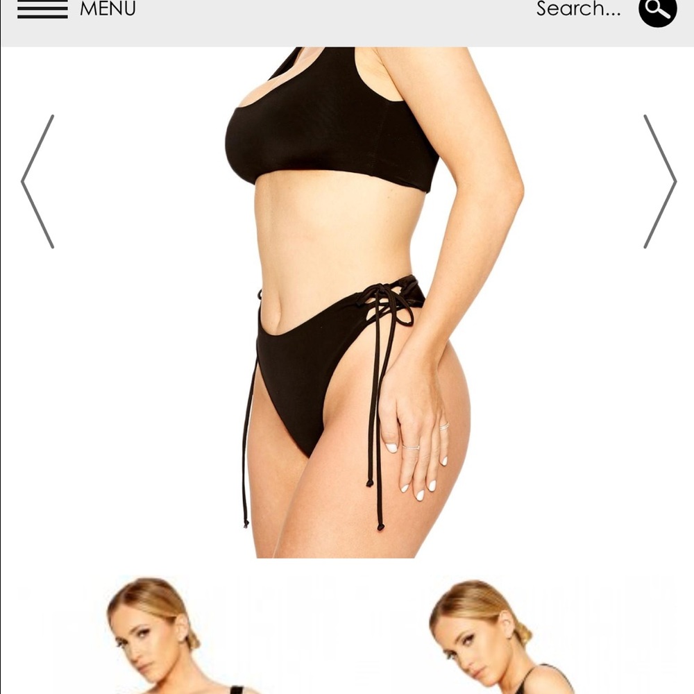 Naked wardrobe swim bottoms