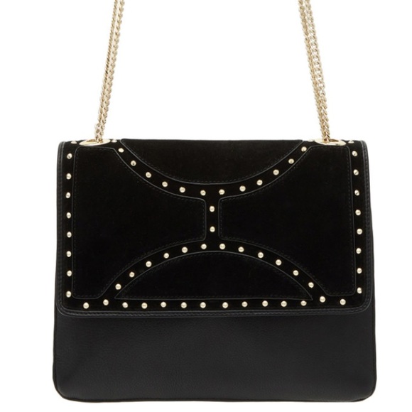 Sam Edelman Mandy Chain Shoulder Bag, Black - Picture 2 of 8
