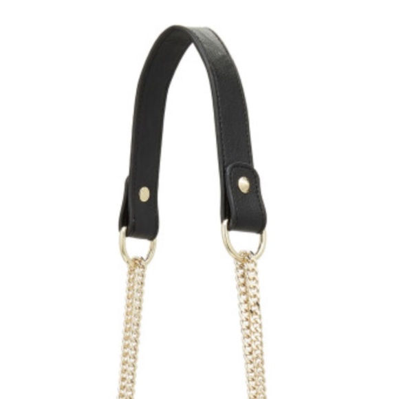 Sam Edelman Mandy Chain Shoulder Bag, Black - Picture 7 of 8