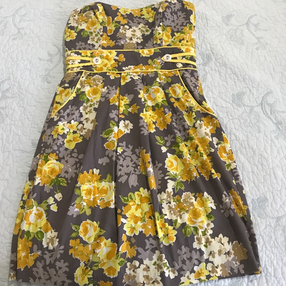 Strapless Mini Dress