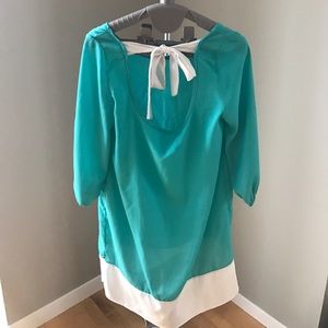 Lulu's Teal Dress