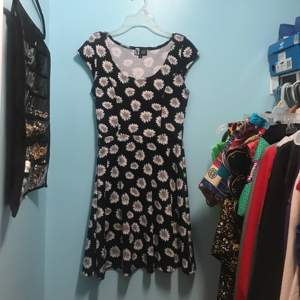 Floral Skater Dress