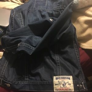 True Religion Trucket Jean Jacket MENS