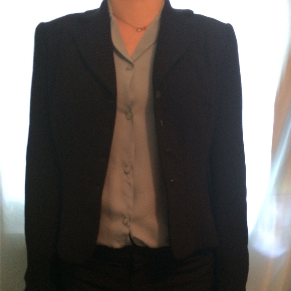 Tahari Black Blazer